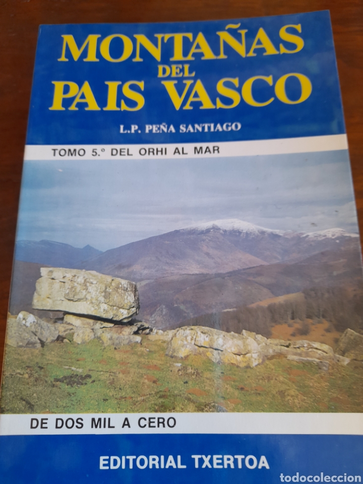 Libros: Monta&ntilde;as del Pa&iacute;s Vasco. Lote de 6 libros - Foto 6