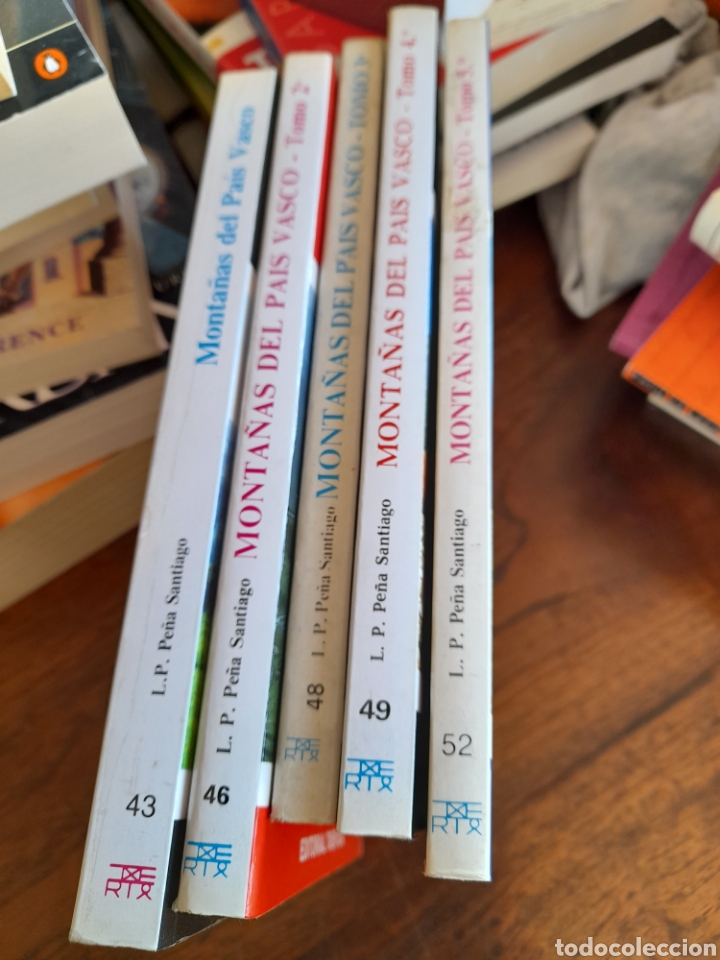 Libros: Monta&ntilde;as del Pa&iacute;s Vasco. Lote de 6 libros - Foto 7