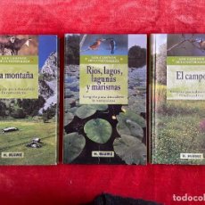 Libros: TRES LIBROS ECO-GUÍAS PARA DISFRUTAR DE LA NATURALEZA. BLUME 2003. Lote 324587338