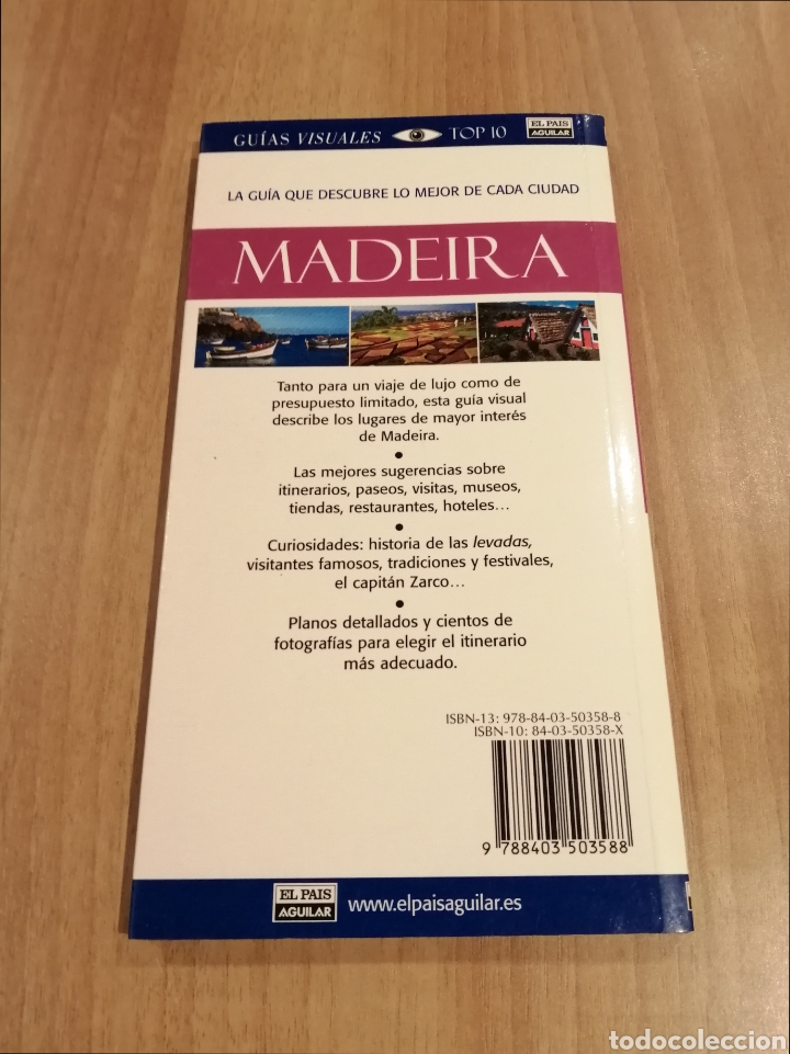 Libros: GUIA TURISTICA ISLA DE MADEIRA. INCLUYE MAPA - Foto 2