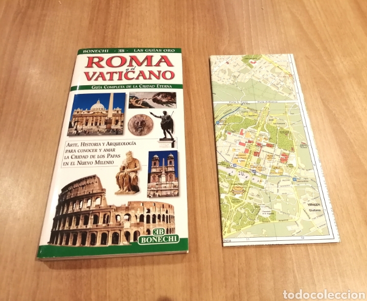 Libros: GUIA TURISTICA DE ROMA Y EL VATICANO. CON MAPA - Foto 2