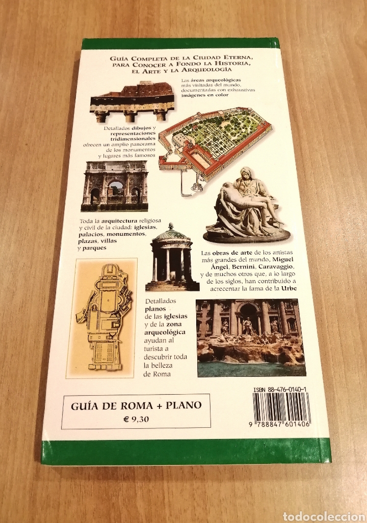 Libros: GUIA TURISTICA DE ROMA Y EL VATICANO. CON MAPA - Foto 3