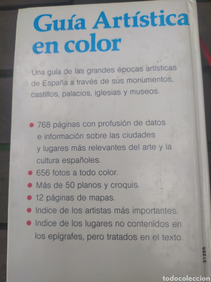 Libros: Espa&ntilde;a Gu&iacute;a Art&iacute;stica Color - Foto 2