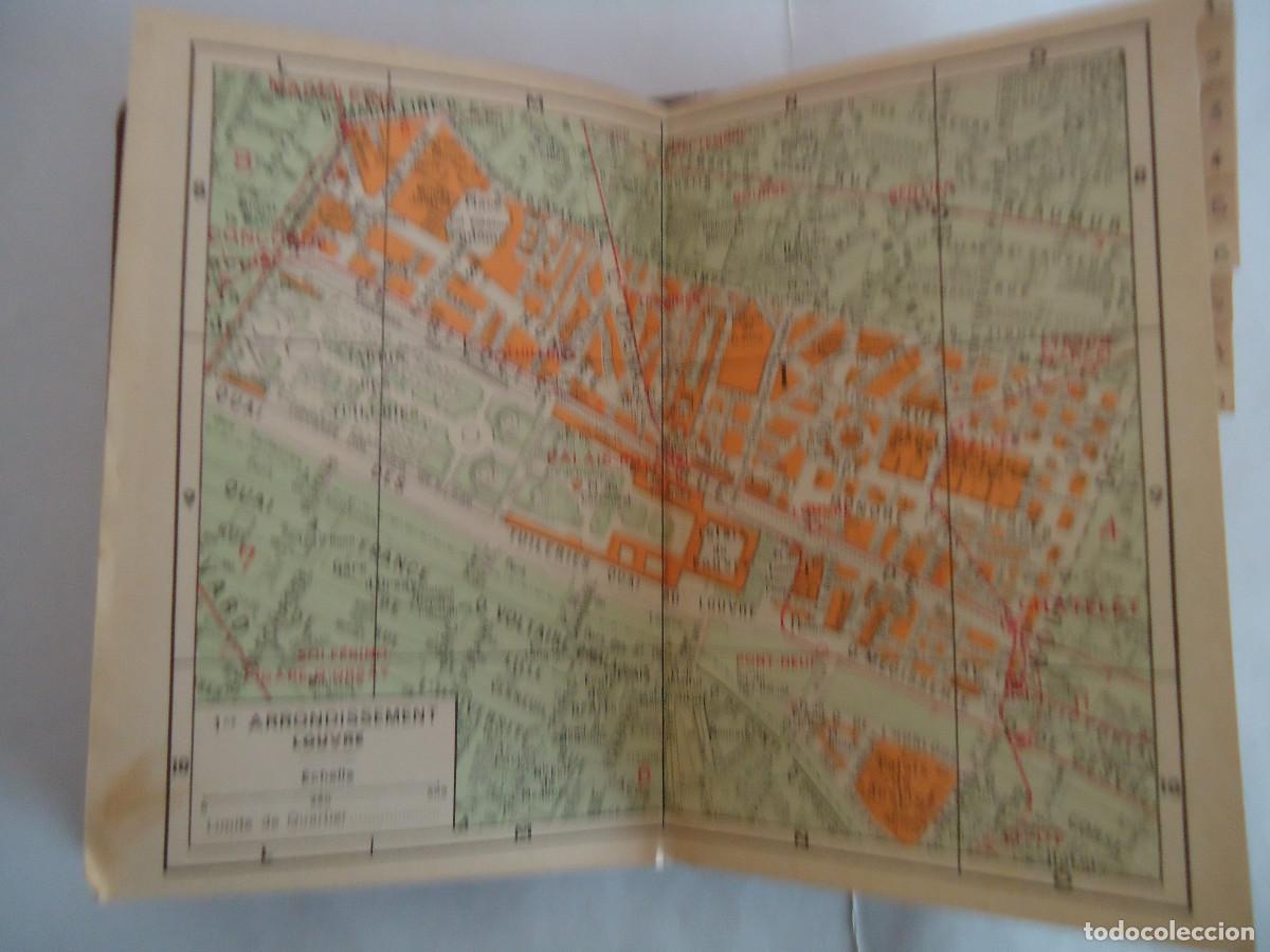 Libros: LIBRO PLANOS DE PARIS , ESCRITO EN FRANCES. ANTIGUO. PP. - 7 - Foto 4