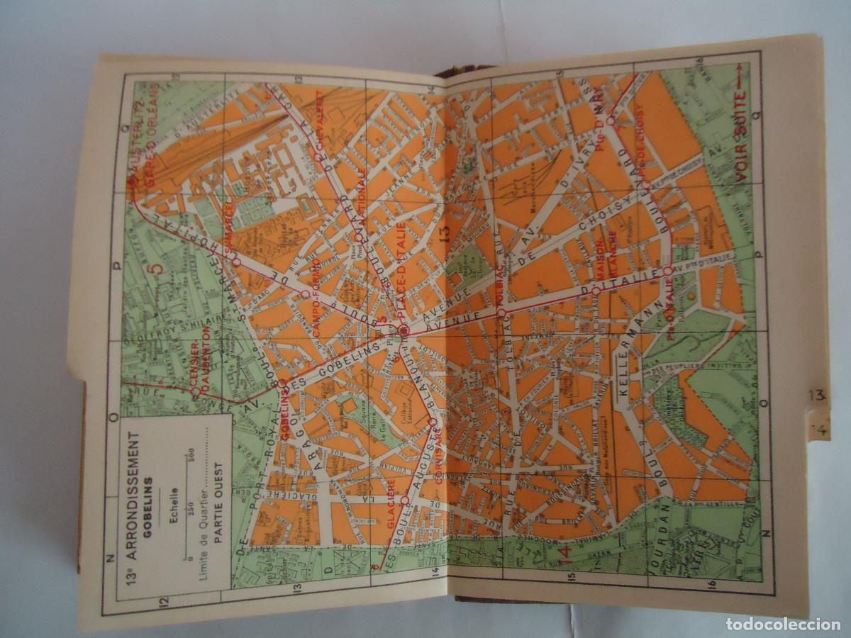 Libros: LIBRO PLANOS DE PARIS , ESCRITO EN FRANCES. ANTIGUO. PP. - 7 - Foto 6