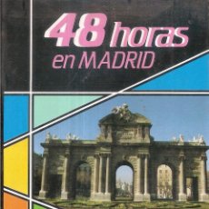 Libros: GUIA 48 HORAS EN MADRID EDITORIAL BITÁCORA. Lote 392731059