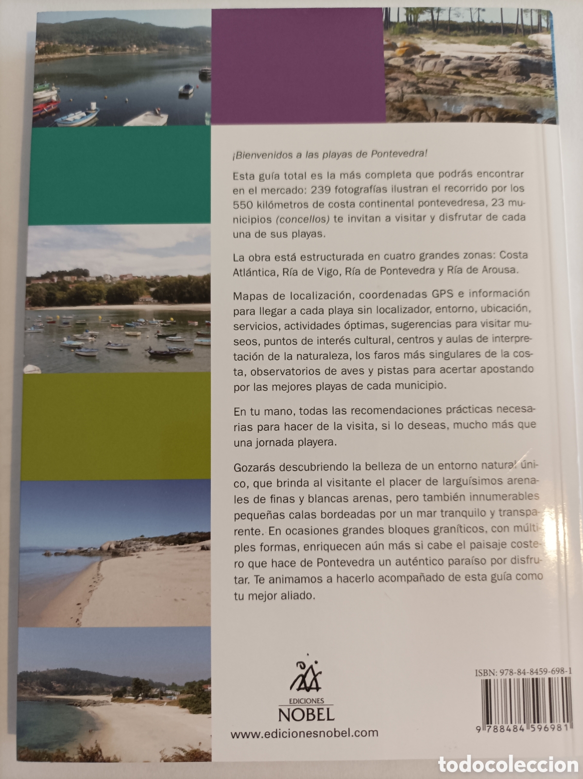 Libros: Guia total de las playas de Pontevedra - Foto 2