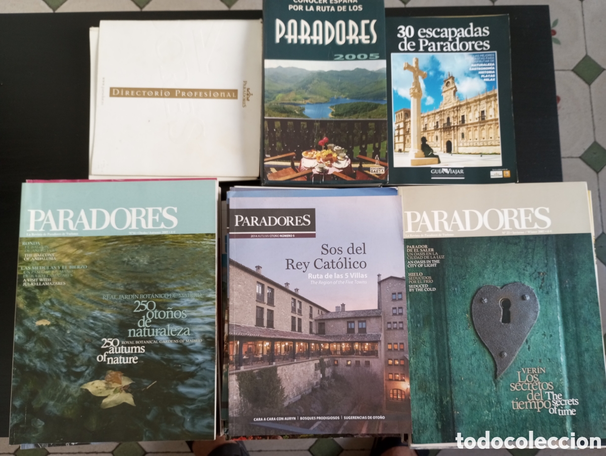 Libros: Paradores: revistas m&aacute;s libros - Foto 1