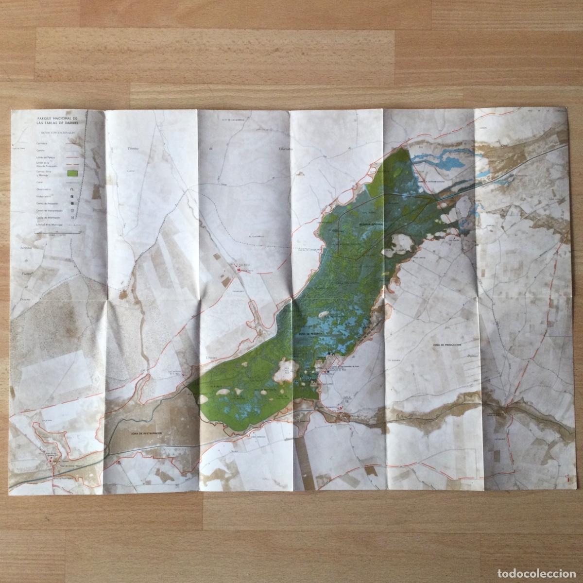 Libros: Mapa / Guia Parque Nacional de las Tablas de Daimiel. Nuevo - Foto 2