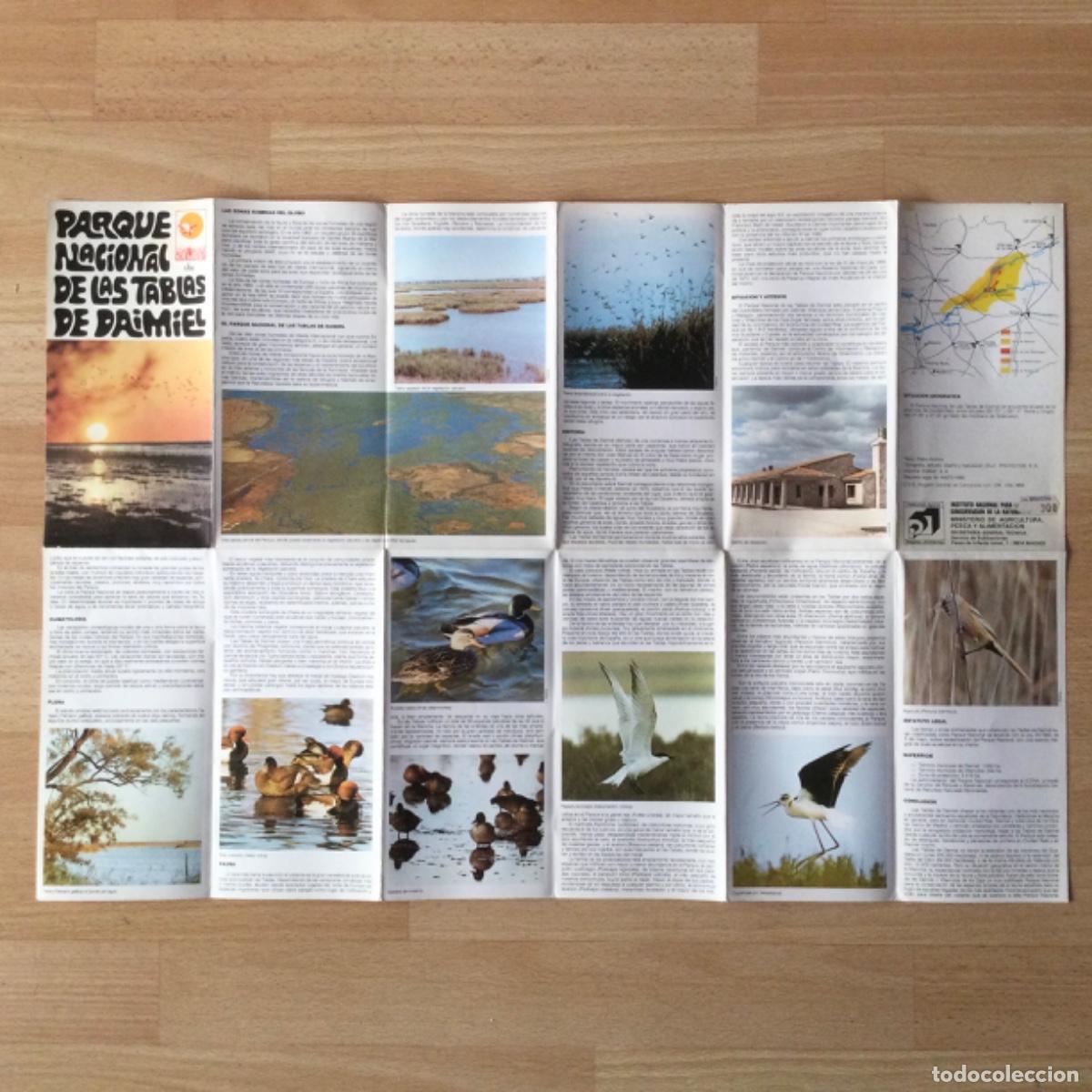 Libros: Mapa / Guia Parque Nacional de las Tablas de Daimiel. Nuevo - Foto 3