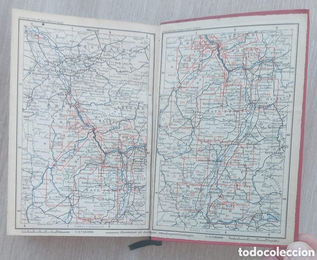Libros: Baedekers Rhine - Foto 6