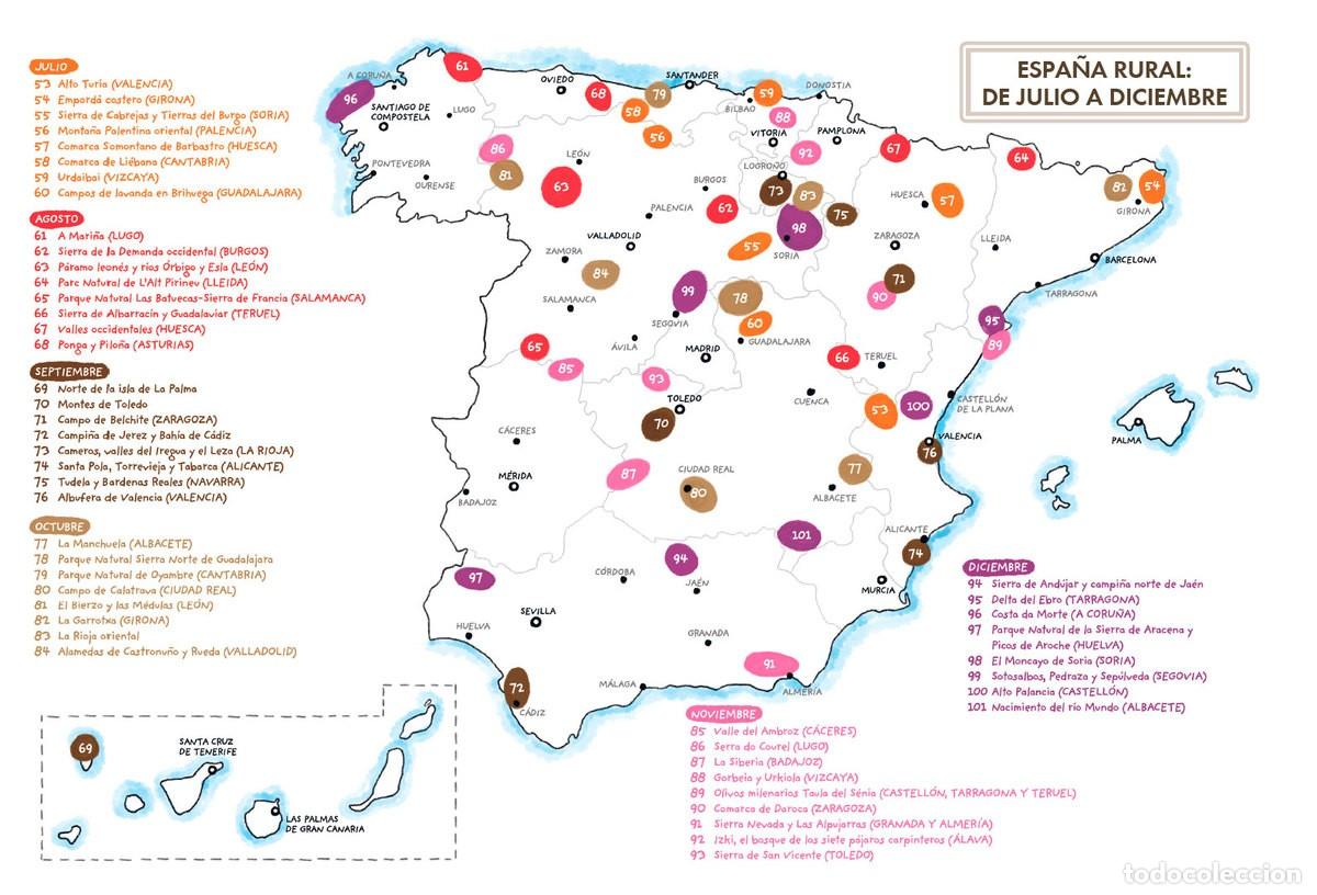 Libros: Gu&iacute;a de la Espa&ntilde;a rural. Propuestas mes a mes - Foto 3