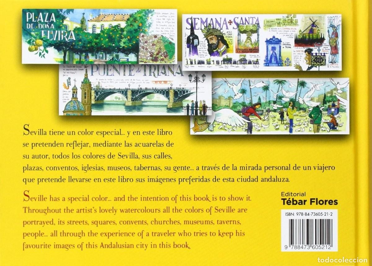 Libros: ACUARELAS DE SEVILLA - Foto 2