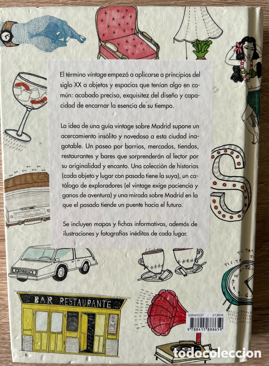 Libros: Libro Guia Vintage Madrid Seagram&rsquo;s Gin - Foto 2
