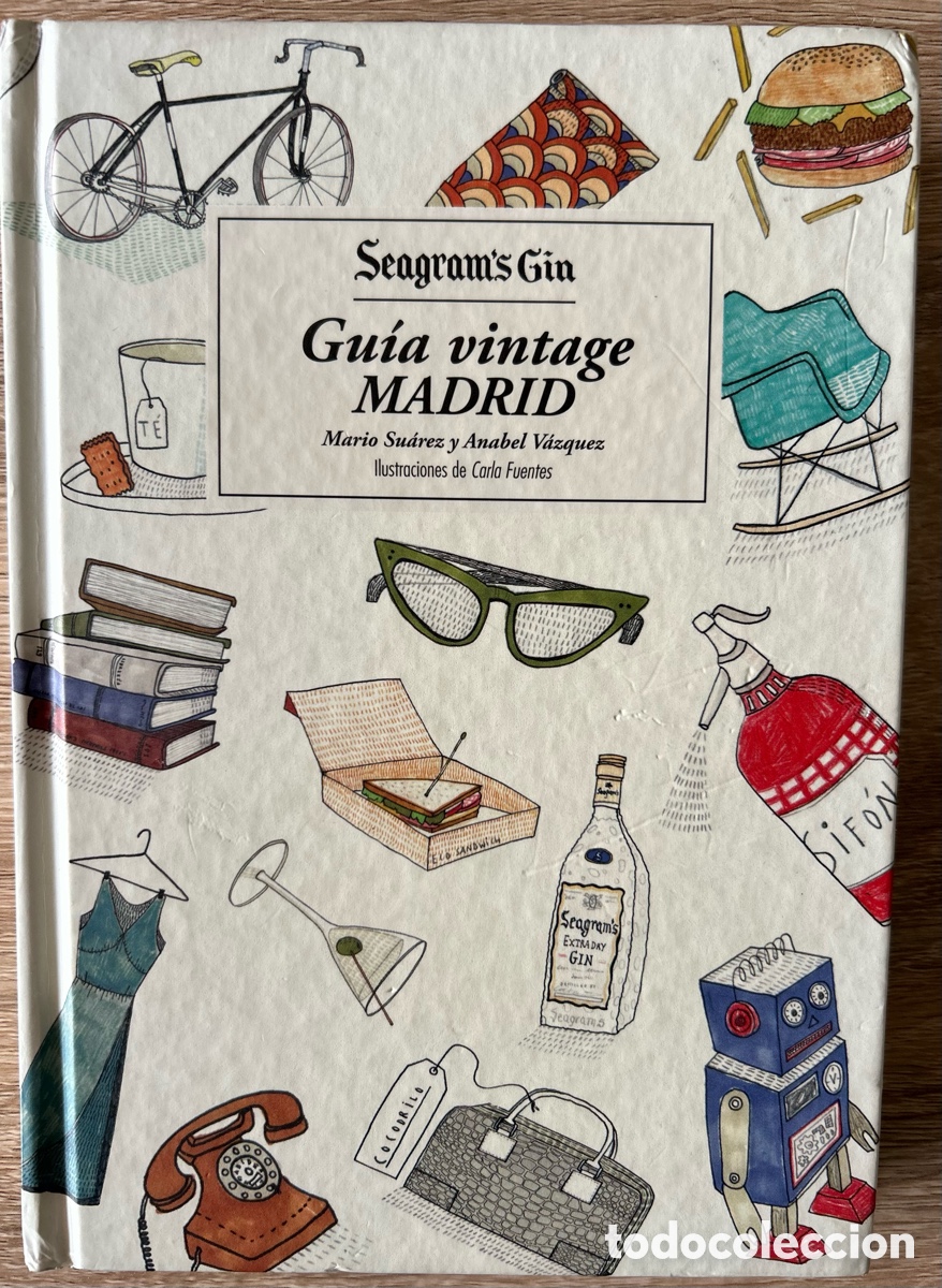 Libros: Libro Guia Vintage Madrid Seagram&rsquo;s Gin - Foto 1