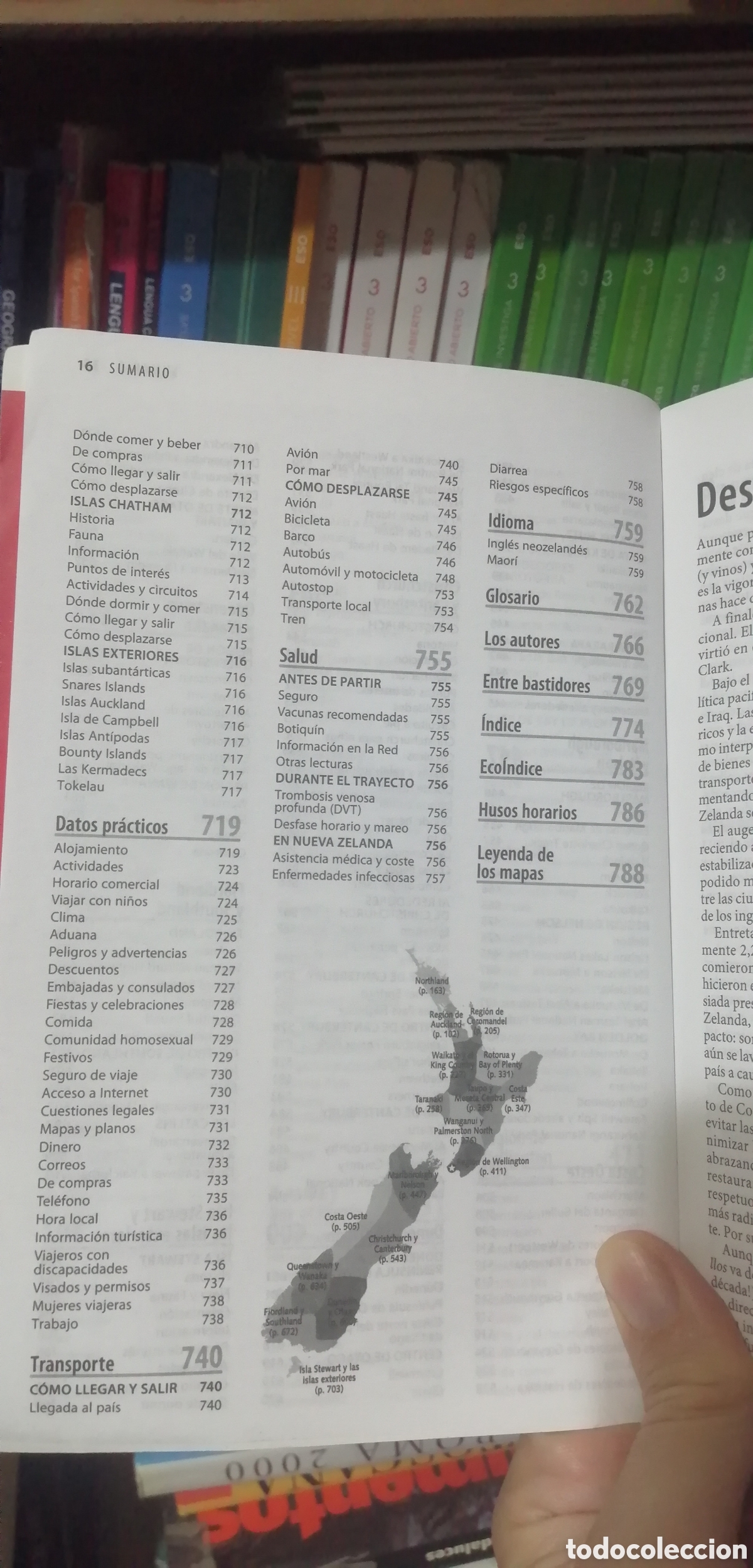Libros: Nueva Zelanda Lonely Planet Edici&oacute;n Espa&ntilde;ol 2008 - Foto 10