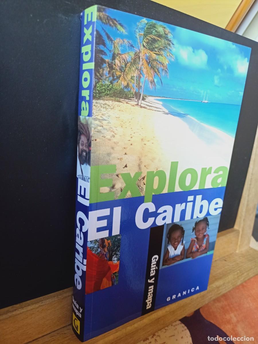 Libros: EXPLORA EL CARIBE. GU&Iacute;A Y MAPA. GRANICA. 2000. - Foto 2