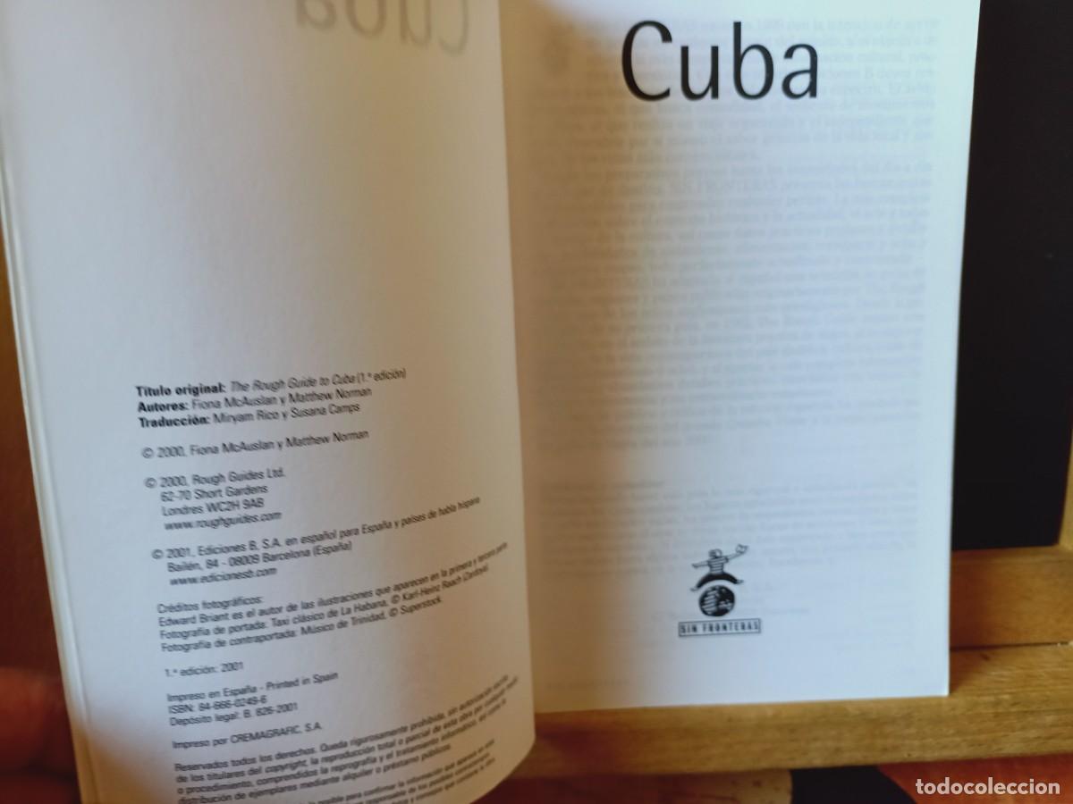Libros: CUBA SIN FRONTERAS. THE ROUCH GUIDE. EDICIONES B. PRIMERA EDICI&Oacute;N. 2001 - Foto 3