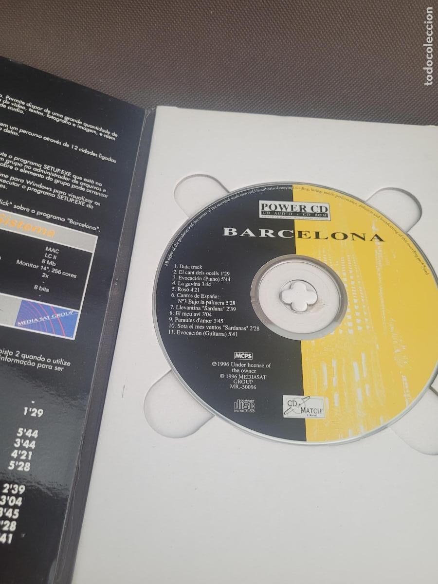 Libros: GUIa DE BARCELONA CD ROMM + CD AUDIO - Foto 2