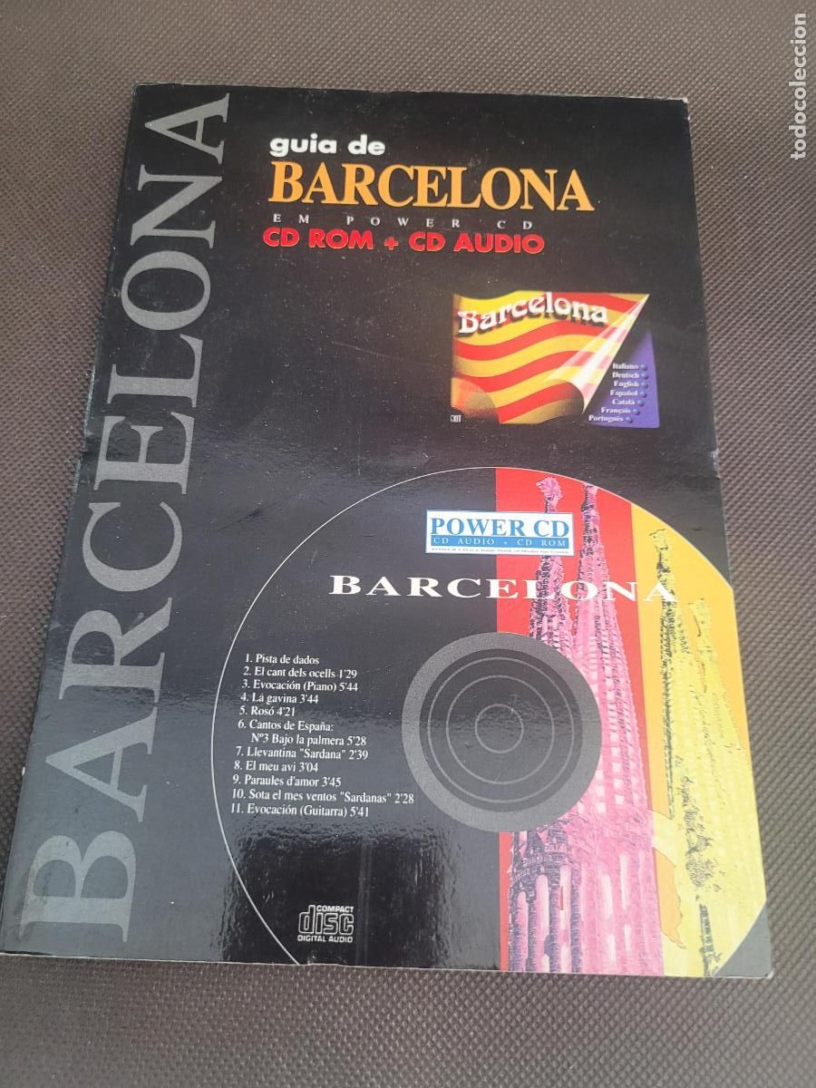 Libros: GUIa DE BARCELONA CD ROMM + CD AUDIO - Foto 1