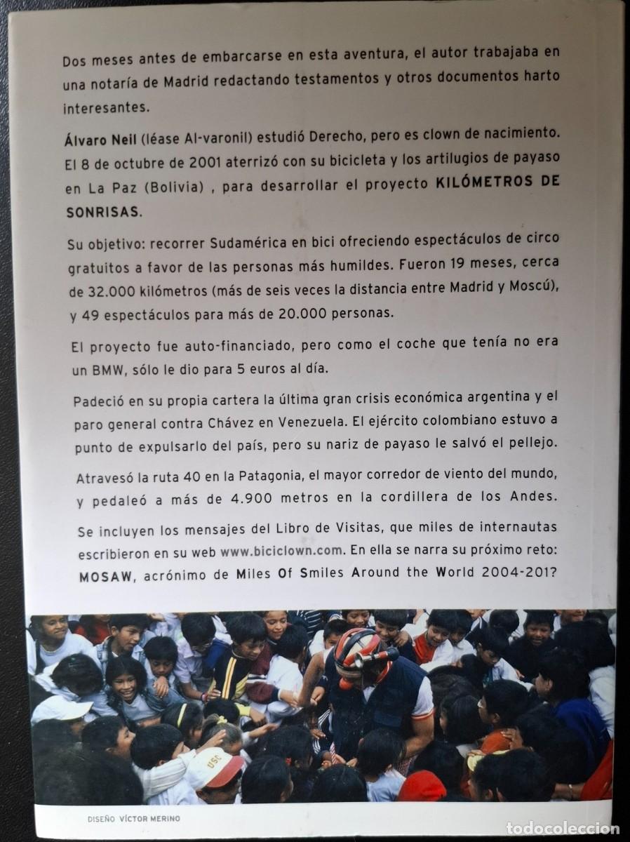 Libros: Libro Kil&oacute;metros de sonrisas de Alvaro Neil - Foto 2