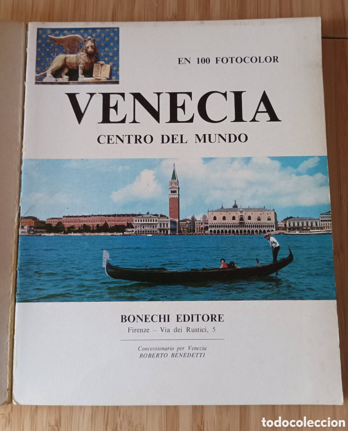 Libros: VENECIA Centro del mundo. Gu&iacute;a 1978 - Foto 2