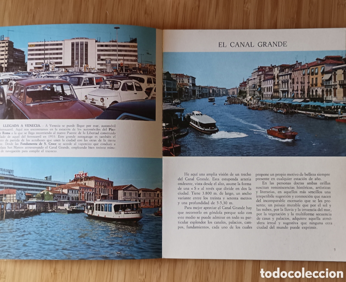 Libros: VENECIA Centro del mundo. Gu&iacute;a 1978 - Foto 4