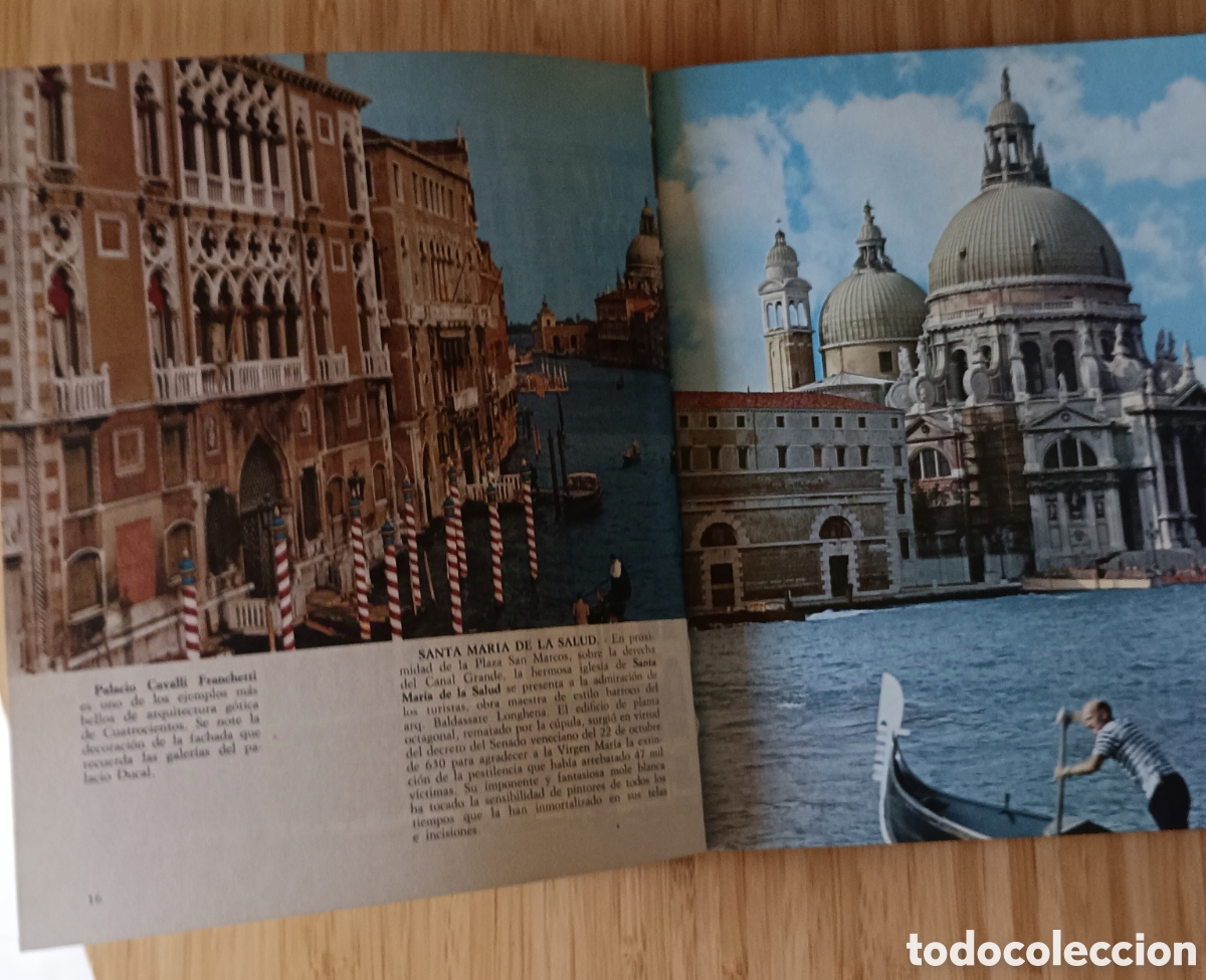 Libros: VENECIA Centro del mundo. Gu&iacute;a 1978 - Foto 5