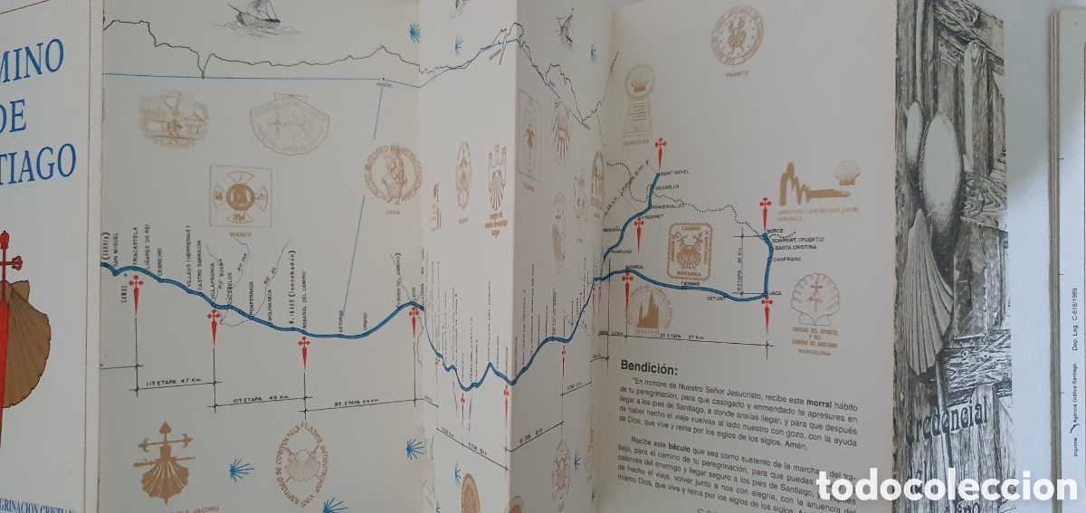 Libros: Mapa tur&iacute;stico de Venecia 1989 - Foto 5