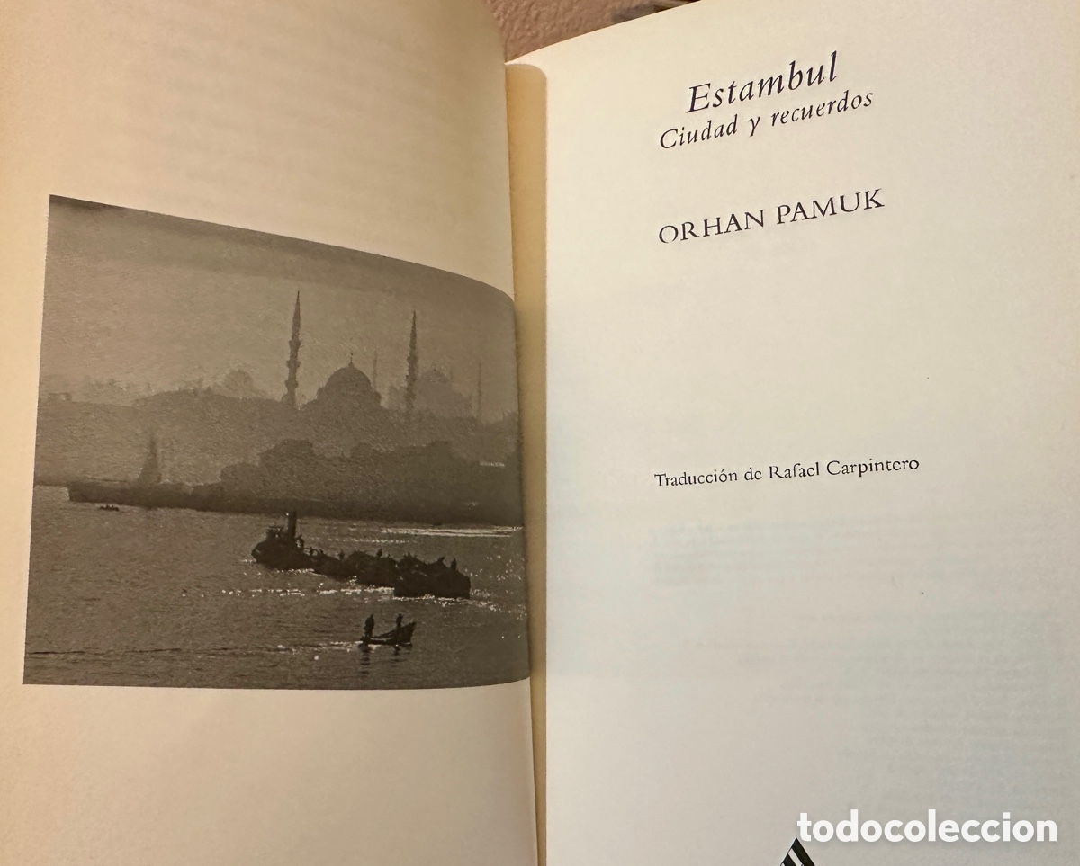 Libros: Libro ESTAMBUL CIUDAD Y RECUERDOS - Orhan Pamuk - Foto 4