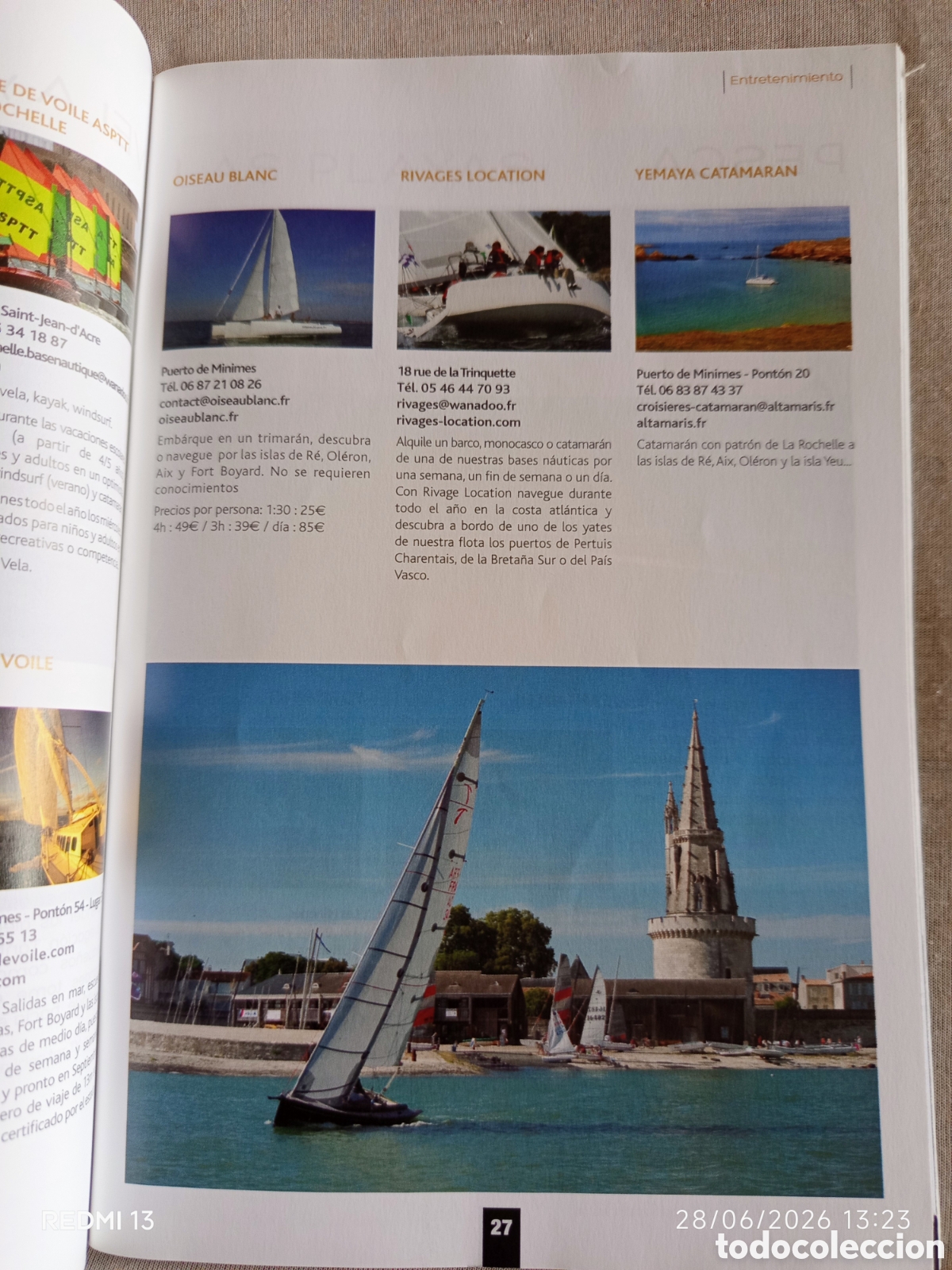 Libros: LA ROCHELLE. GU&Iacute;A TUR&Iacute;STICA 2015. - Foto 2