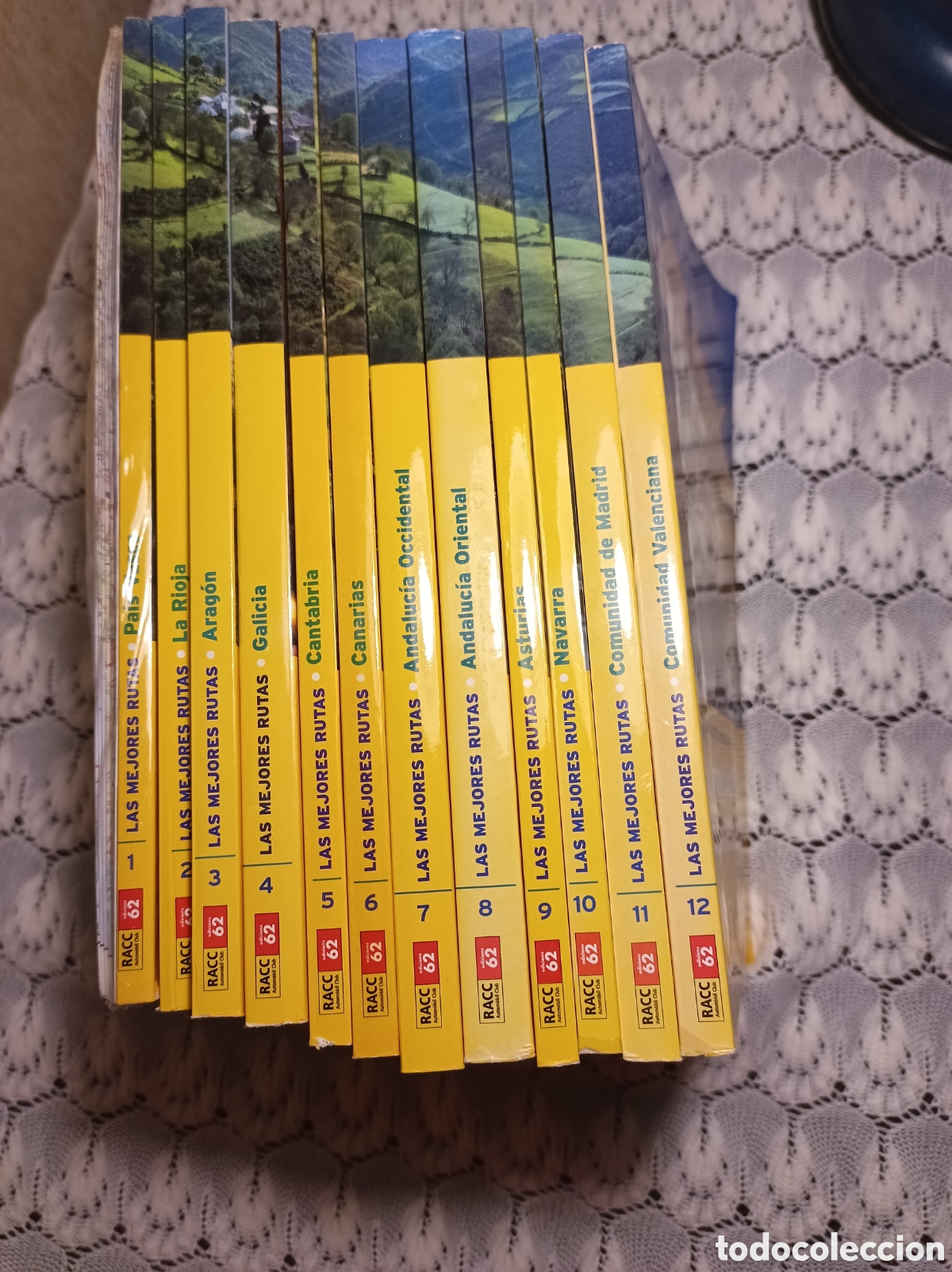 Libros: Colecci&oacute;n de 12 Gu&iacute;as de las mejores rutas en coche