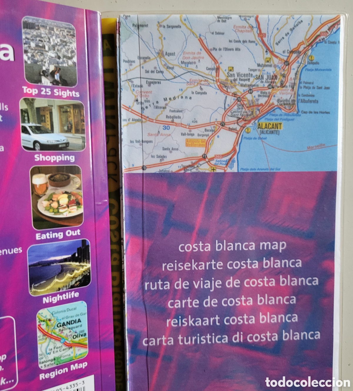 Libros: The AA Map & Guide to Costa Blanca - Foto 3