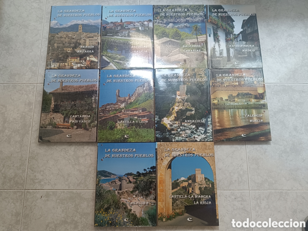 Libros: Lote libros la grandeza de nuestros pueblos