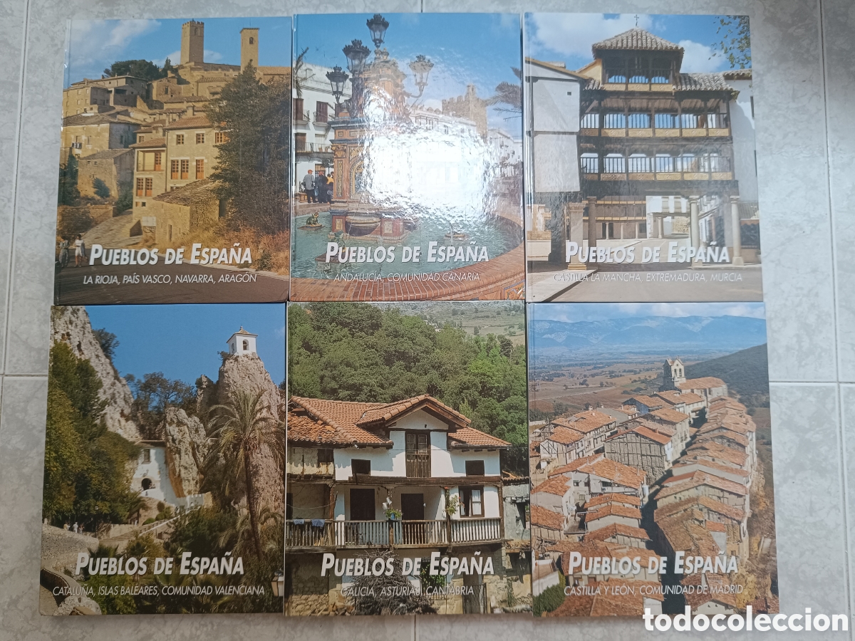 Libros: Pueblos de Espa&ntilde;a lote libros
