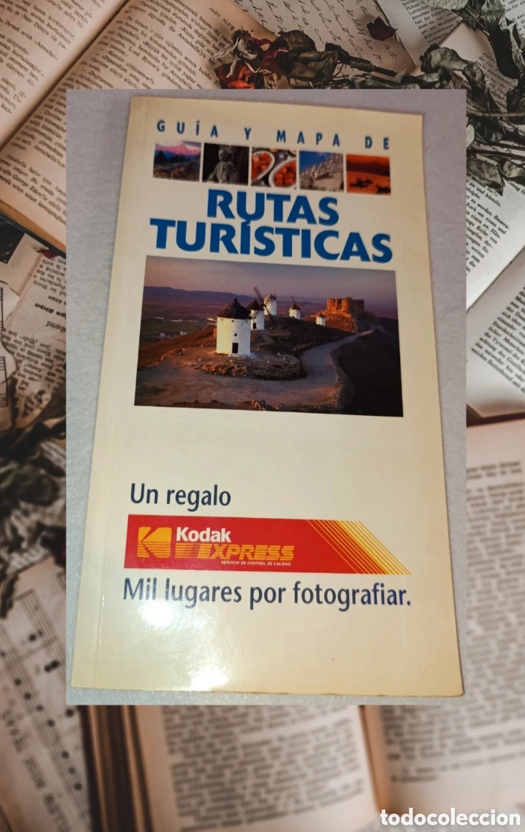 Libros: Guia y mapas de rutas tur&iacute;sticas de Espa&ntilde;a y Portugal. Kodak