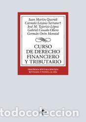 Libros: Curso de Derecho Financiero y Tributario - Or&oacute;n Moratal, Germ&aacute;n; Casado Ollero, Gabriel; Tejerizo