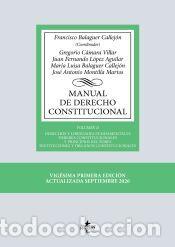 Libros: Manual de Derecho Constitucional - Montilla Martos, Jos&eacute; Antonio; Balaguer Callej&oacute;n, Mar&iacute;a Luisa;