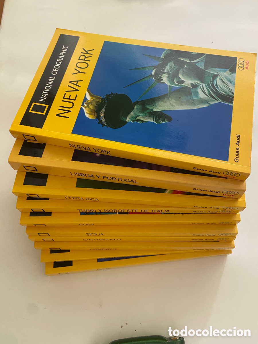 Libros: NATIONAL GEOGRAPHIC Gu&iacute;as de viaje x 10