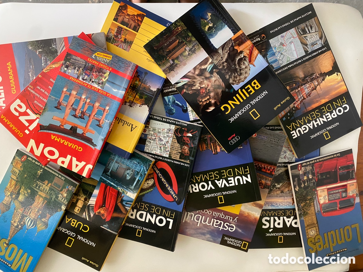 Libros: Gu&iacute;as de viaje - GRAN LOTE