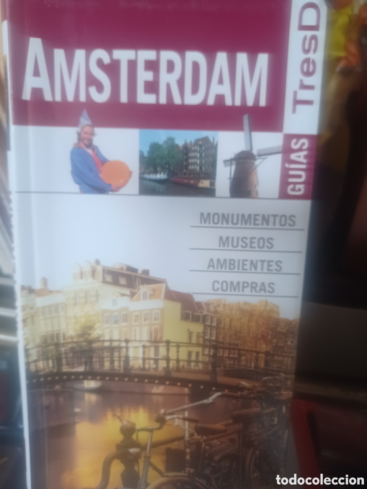 Libros: Amsterdan gu&iacute;as tresd Anaya touring club