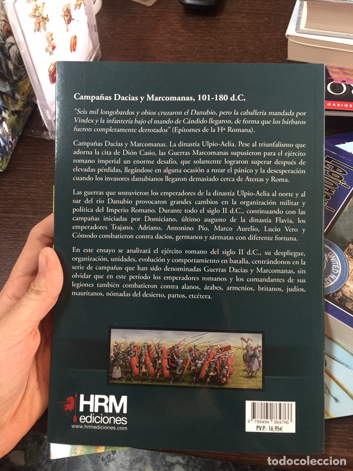 Libros: Campa&ntilde;as Dacias y marcomanas - Foto 2