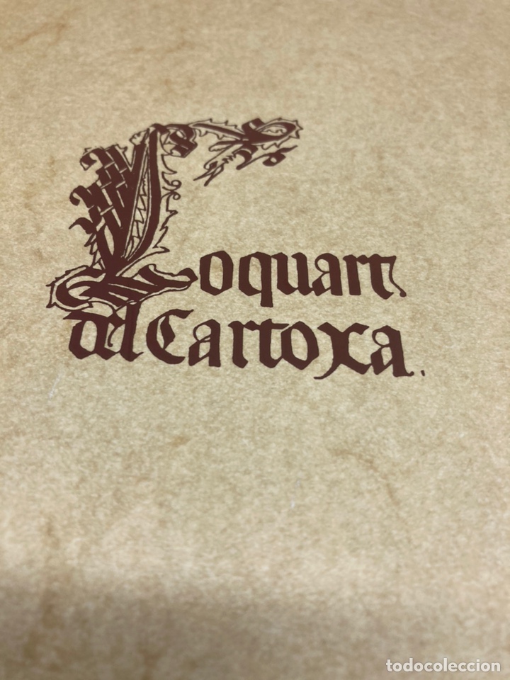 Libros: Facs&iacute;mil Lo quart del Cartoxa - Foto 2