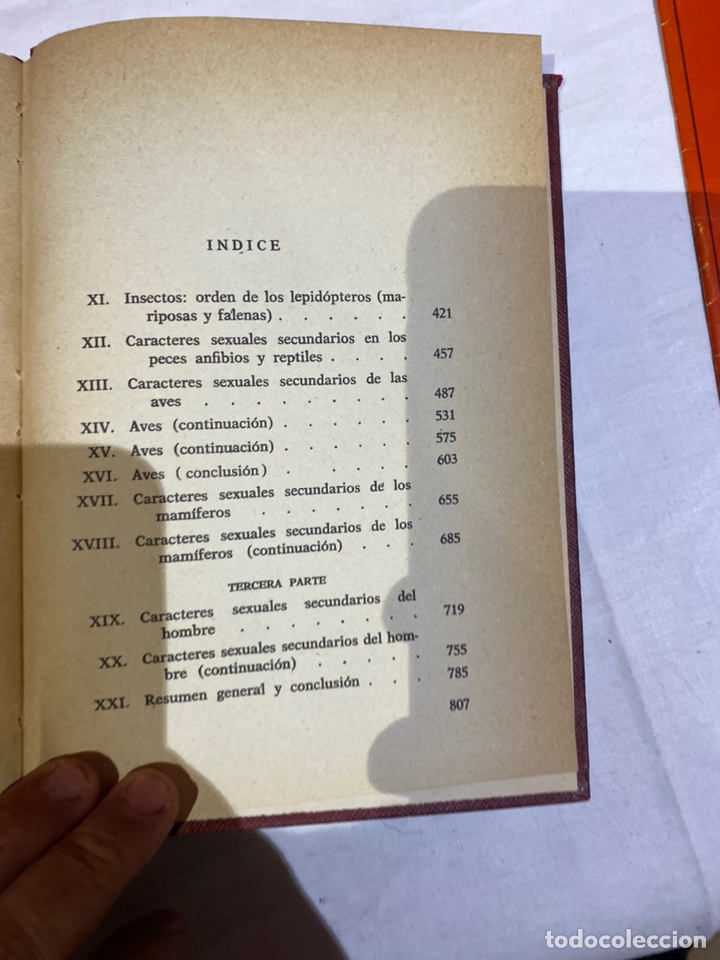 Libros: El origen del hombre de Darwin 1973.coleccion completa 2 tomos - Foto 15 - 262010945