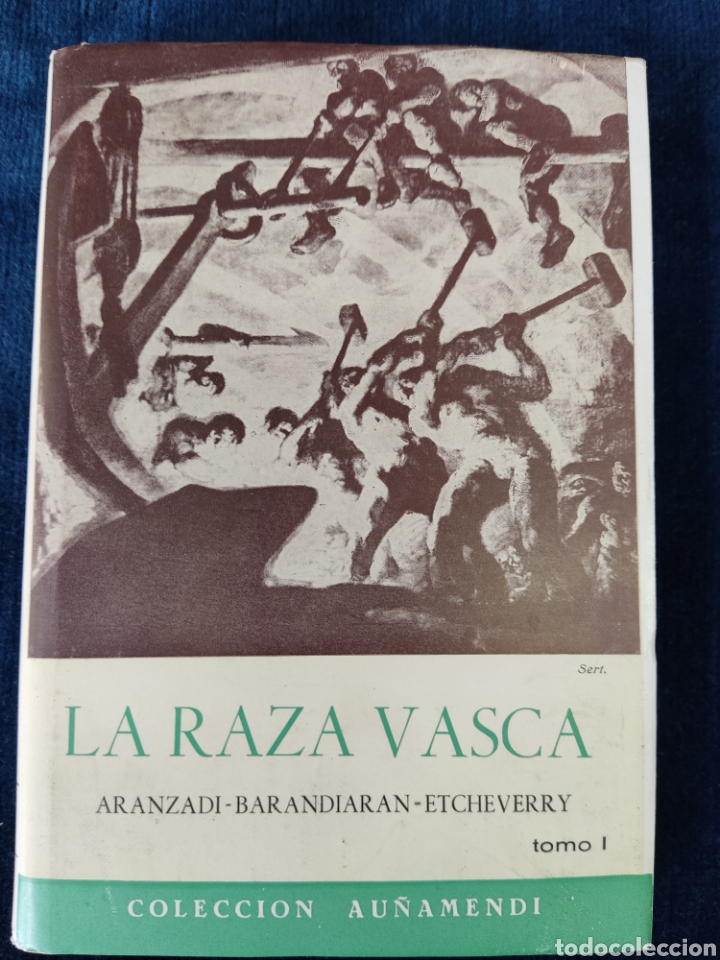 Libros: LA RAZA VASCA COLEC AU&Ntilde;AMENDI - Foto 1