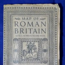 Libros: LIBRO MAP OF ROMAN BRITAIN, SCALE 16MILES TO ONE INCH, ORDNANCE SURVEY SOUTHAMPTON, SECOND EDITION