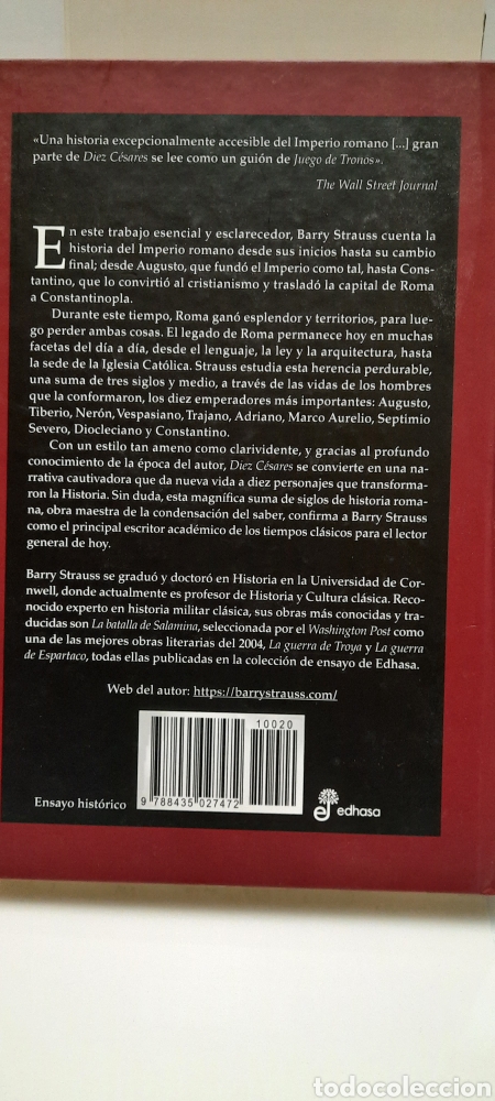 Libros: Diez C&eacute;sares de Strauss Barry - Foto 2