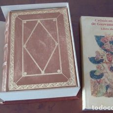 Libros: CRÓNICAS DE LUCCA, DE GIOVANNI SERCAMBI, S. XV. FACSÍMIL. AYN
