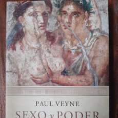 Libri: SEXO Y PODER EN ROMA , P. VEYNE. Lote 345695923
