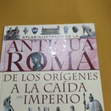 Libros: ATLAS ILUSTRADO DE LA ANTIGUA ROMA. Lote 345928798